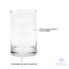 Royal Imports - Jarrón de vidrio decorativo cilíndrico transparente, 6
