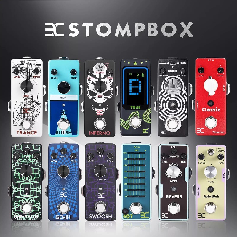 EX 7 Band EQ Equalizer Mini Guitar Pedal Mini EQ7