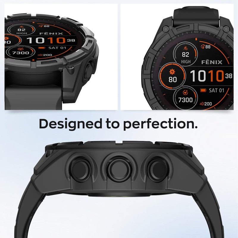 MYSNBKN Protective Case for Fenix 8 51 mm Flexible Robust