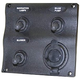 SeaSense Marine 3 Way Switch Panel