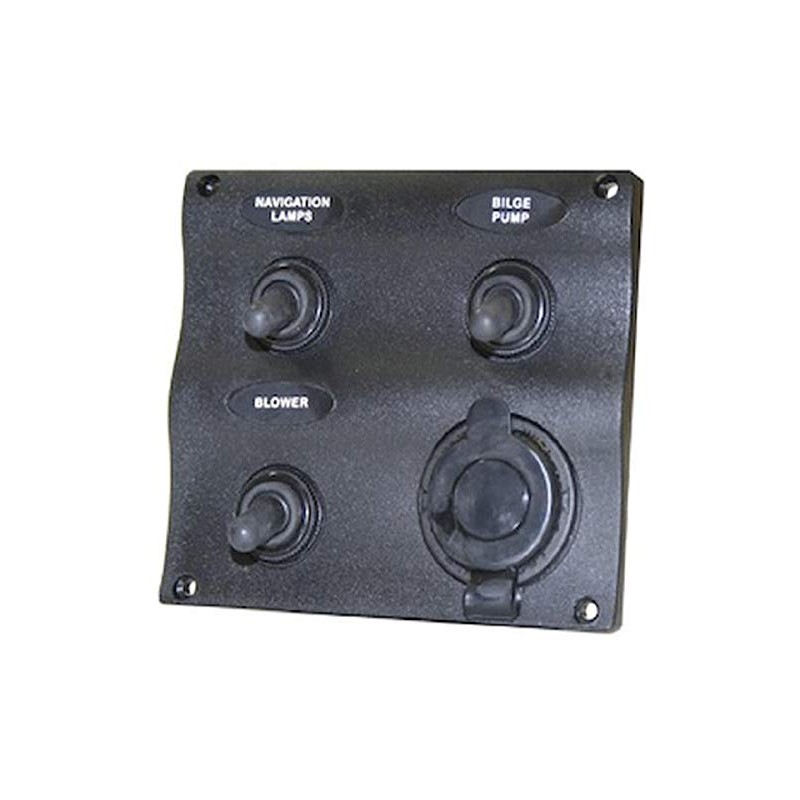 SeaSense Marine 3 Way Switch Panel