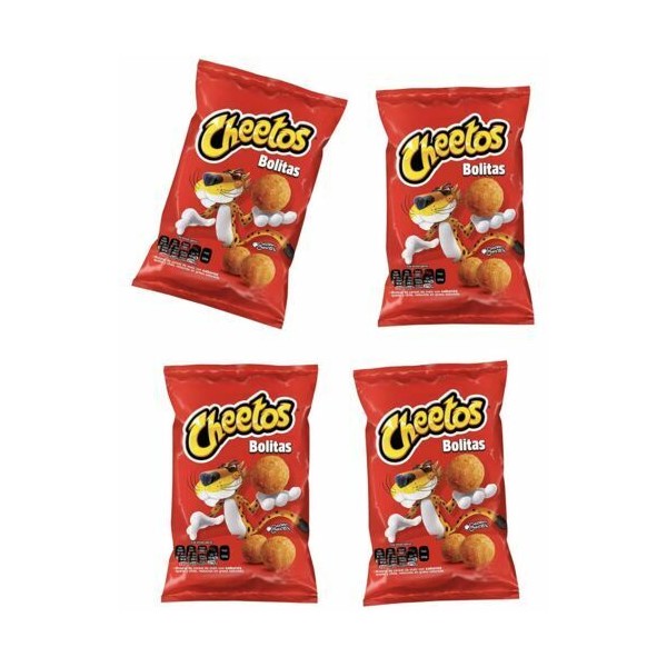 Mexican Chips Sabritas CHEETOS BOLITAS Mexican Chips 42g/each Bag