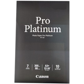 Canon 2768B018 Photo Paper Pro Platinum, 13 x 19 Inches, 10 Sheets