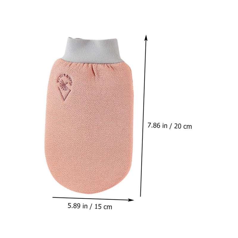 MERRYHAPY 2pcs Exfoliating Bath Towel Bathing Gloves Scrubbing Function for