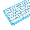 96 Key Wireless Keyboard Mouse Combo 10 Meters Transmission Fade