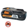 Ridgid R840086 Compact battery 2.0 AH Package 2 pack