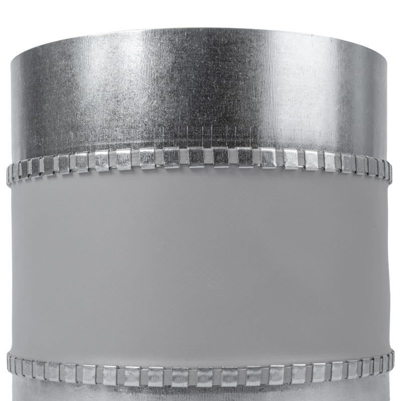 Repa Market 6" Inch Round Flexible Duct Connector - Galvanized