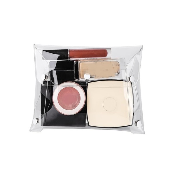 Transparent Mini PVC Makeup Bag Small Clear Plastic Cosmetic Organizer