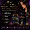 Biotina Colágeno Queratina Winyel Sin Gluten 60 Cápsulas
