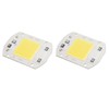 2 Pcs LED COB Chip High Power Driverless Integrated SMD