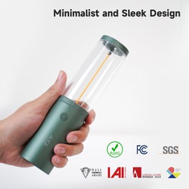 AUGE LIGHT 4-in 1 Portable Camping Lantern Rechargeable Camping Lights LED Flashlight with Hidden Hook SOS Mode Ultra-Long Life 35H Ambient Tent Lights for Household Essentials,Hiking,Camp,Outdoor