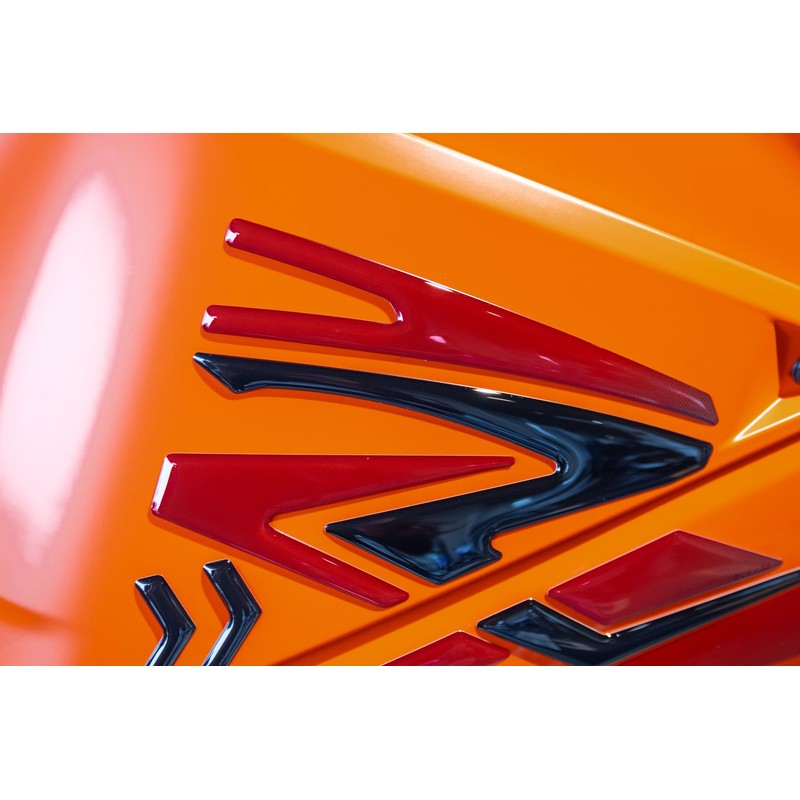 Tankpad Knee-Pad Set 3D Carbon Look Compatible with KTM 1390