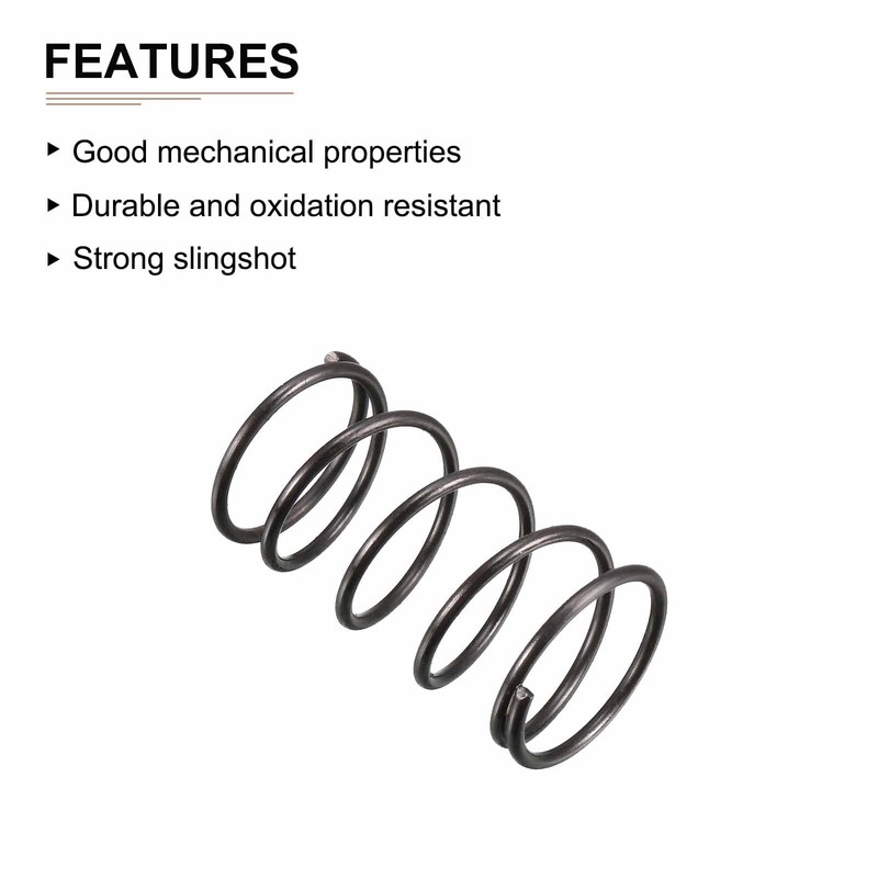 DTGN 1.2x16x30mm(DxODxL) Compression Spring - 10Pack - Good for Machinery