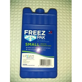 Lifoam FreezPak Small 14 oz Reusable Ice Pack Substitute Ideal For Insulated Totes