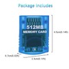 Mcbazel Gamecube Memory Cards,Memory Card Compatible with Gamecube and Wii