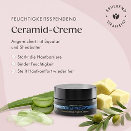 Satin Naturel Organic Aloe Vera & Ceramide Night Cream 50 ml