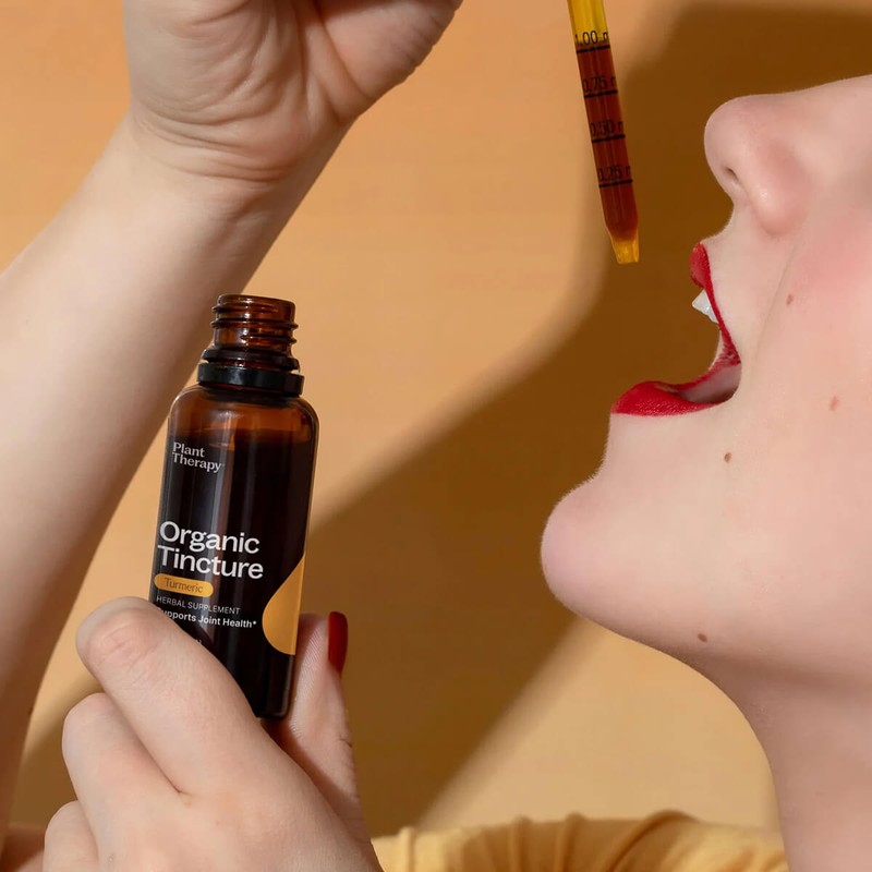Plant Therapy Organic Herbal Tincture - Turmeric, 30ml