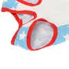 Dog Recovery Suit Blue Stars Pattern Prevents Licking Cotton Pet