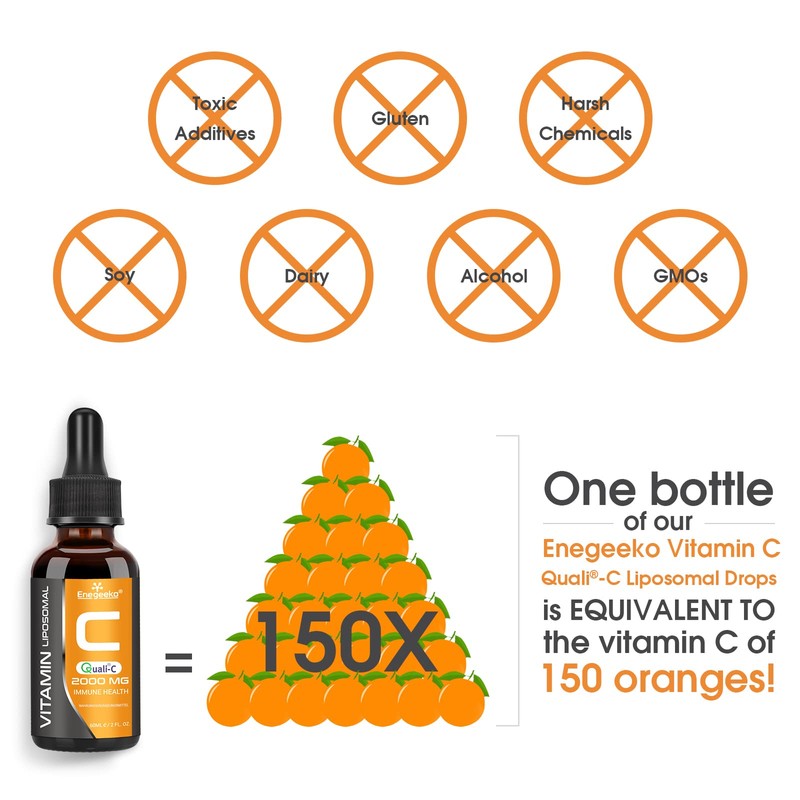 Liposomal Vitamin C with Quali®-C Vitamin C, Non-GMO, Vegan Friendly,