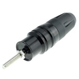 Alpha Rider Muffler Guard Exhaust Slider Frame Protector Crash Pad Engine M10 Body Protector Kawasaki Ninja 250 300 ZX10R/12R/14R/9R Z650 Z750 Z900 Z900RS Z1000 Z1000SX Yamaha TMAX500 5300SX FZ8 etc.