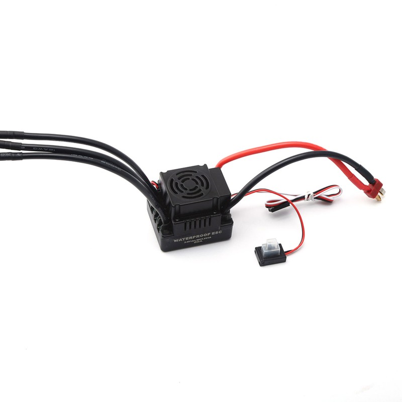 HOBBYFANS 80A Brushless 2-4s ESC with BEC for 1:10 1:8