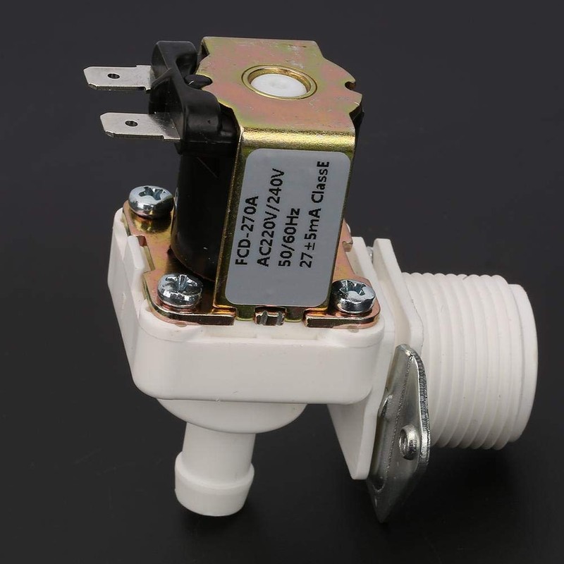 Valve, 3/4 Thread Solenoid Valve AC 220 V N/C Normally