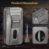 AWOTE Cigar Lighter with Double Jet Flame, Refillable Cigar Torch