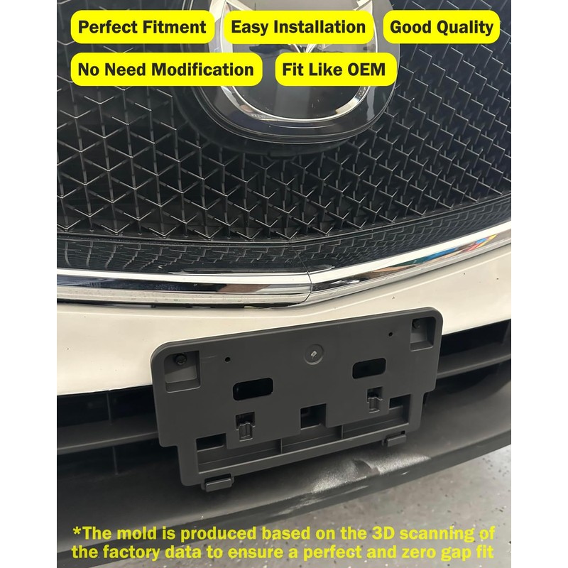 Front License Plate Frame for Mazda CX-5 2017 2018 2019