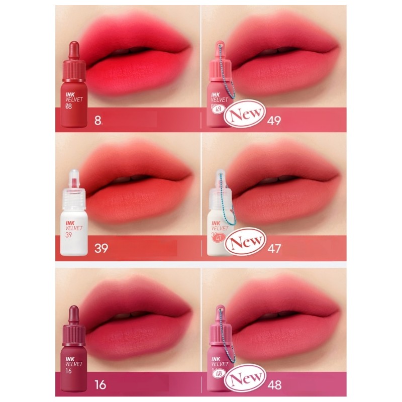 PERIPERA Ink The Velvet 4g, Color:48 100 Hearts