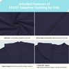 EEOST Adaptive Clothing for Kids Special Needs Autism Sensory Jumpsuit