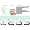 Blueshaweu Screen Protector Compatible with ZAQE M505 MP3 Player 4