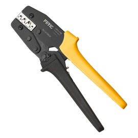 Fryic Ratchet Crimping Plier VSN-10WF Used for 23-7 AWG (Similar to 0.25-10 mm²) Insulated and Non-Insulated Ferrules Ratchet Wire Crimper
