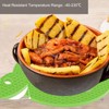 5Pcs Silicone Trivet Mat Square Round Honeycomb Hot Pad Non