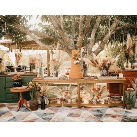 Dried Pampas Grass Decor, 100 PCS Pampas Grass Contains Bunny Tails Dried Flowers, Reed Grass Bo...