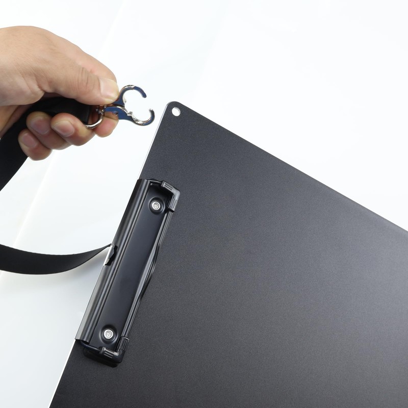 Aluminum Clipboard A4 Size (9.5" x 12.7") Two Clip Clipboards