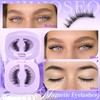 wiwoseo Magnetic Eyelashes with Applicator No Glue Needed Magnetics Eyelashes