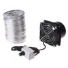 USB Solder Smoke Absorber Fan Air Ventilator Pipe Ventilation Exhaust