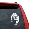 Black Heart Decals & More Beetlejuice Face Vinyl Decal |