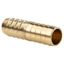 tecuro Repair Tube/Hose Connector 3/4 Inch (19 mm) Blank Brass