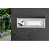 HUBER Surface-Mounted Bell Push Button 1 Compartment Made of Metal
