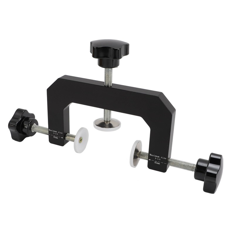 Aluminum Alloy 3 Way Face Clamp, 82mm Clamping Heavy Duty