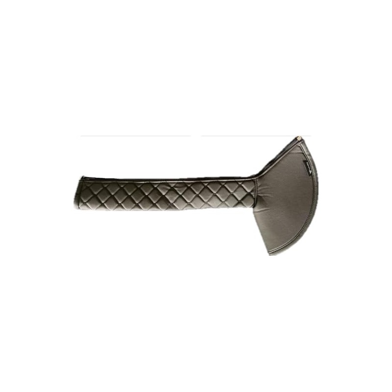 Diamond Chicago Pattern Leather Stick Shifter Boot Cover for Semi