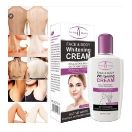 Crema Blanqueadora Aclarante 3 Tonos Suave Original Colágeno