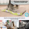 PrimePets Cat Scratchers Cardboard, S Shape Cat Scratch Pad, Cat