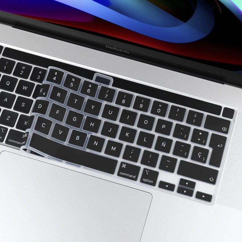 Lenfech Cubre Teclado en espaol - Protector de Teclado Compatible