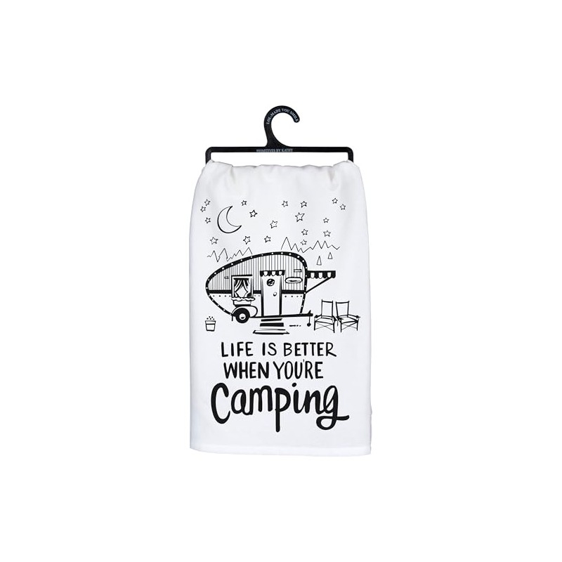 Primitives by Kathy 35521 LOL Made You Smile Tea Towel,