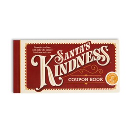 SANTA’S KINDNESS Coupon Booklet For Children Who Spread Kindness and Care, Includes 25 Kindness Coupons