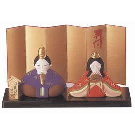 Doll's Festival 内裏雛 Large 万古 Burn