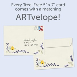 Tree-Free Greetings - New Home Housewarming Greeting Card - Artful Designs - 1 Card + Matching Envelope - Made in USA - 100% Recycled Paper - 5 x 7 - Home is Where (GO65251)