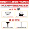 VIVIDA Double Sink Drain Pipe Kit, 1-1/2" Flexible Drain Pipe,